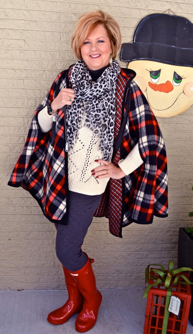 50 Is Not Old | Bat-Wing Cape | Capsule Wardrobe