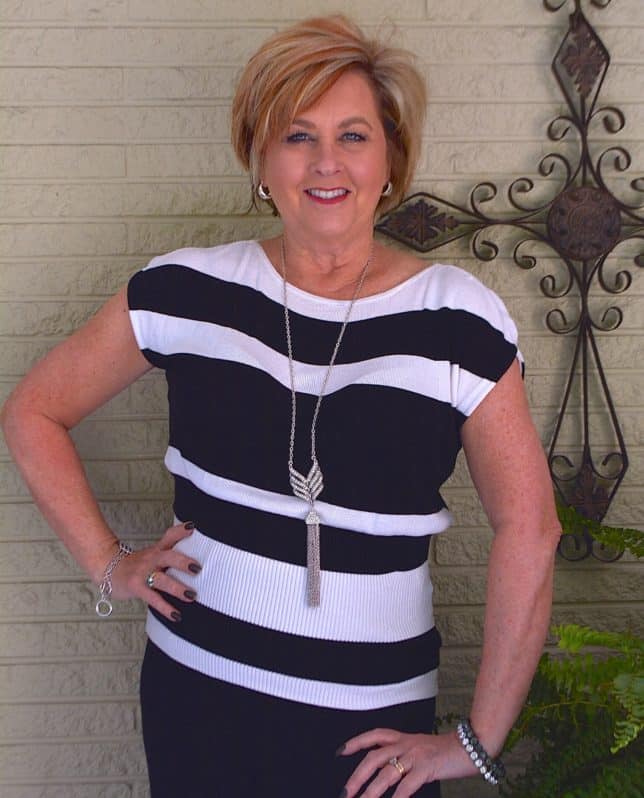 50 IS NOT OLD | BLACK WITH A POP OF COLOR