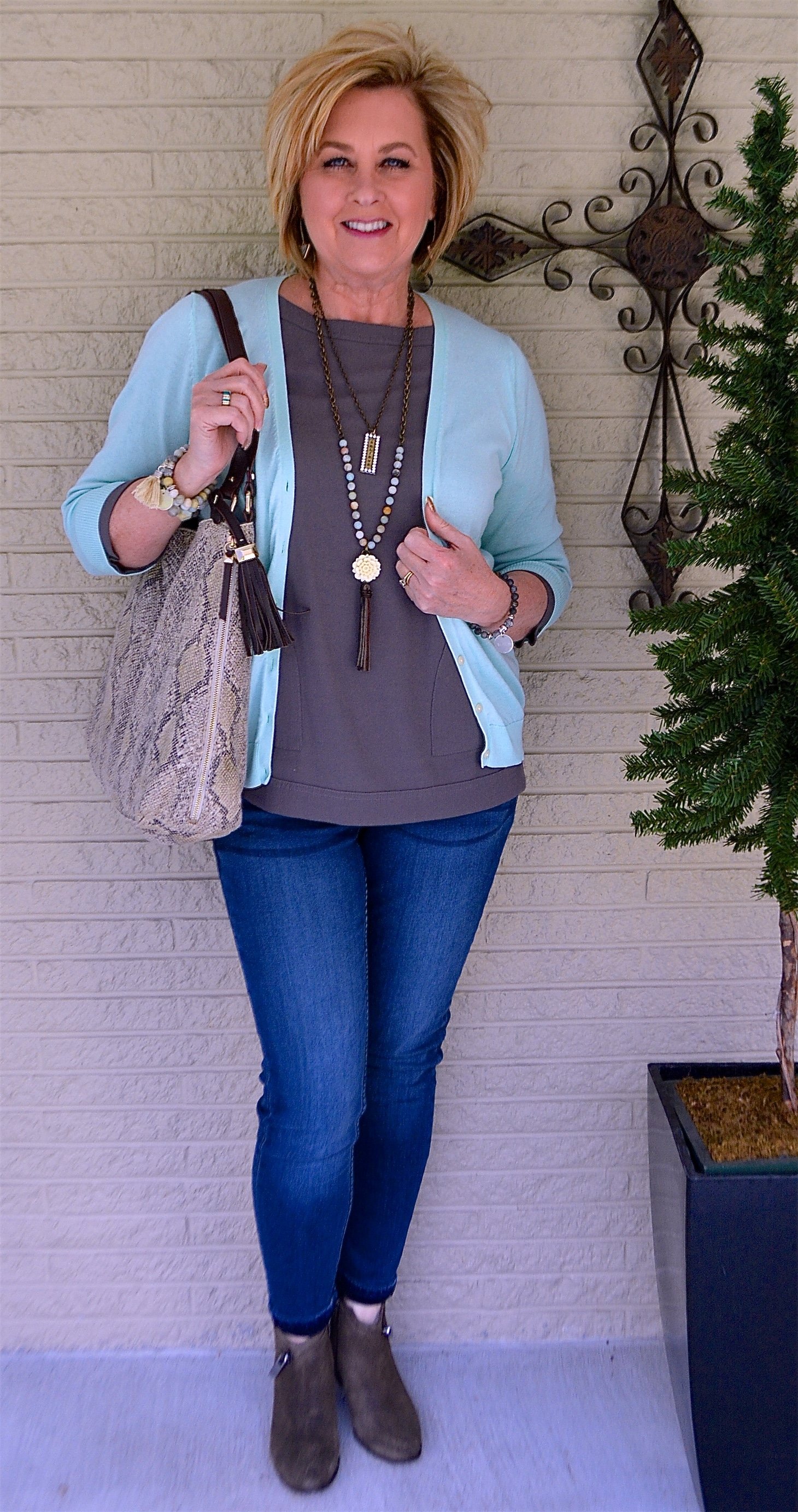 50 IS NOT OLD | BLUE AND GRAY LOOK GOOD TOGETHER