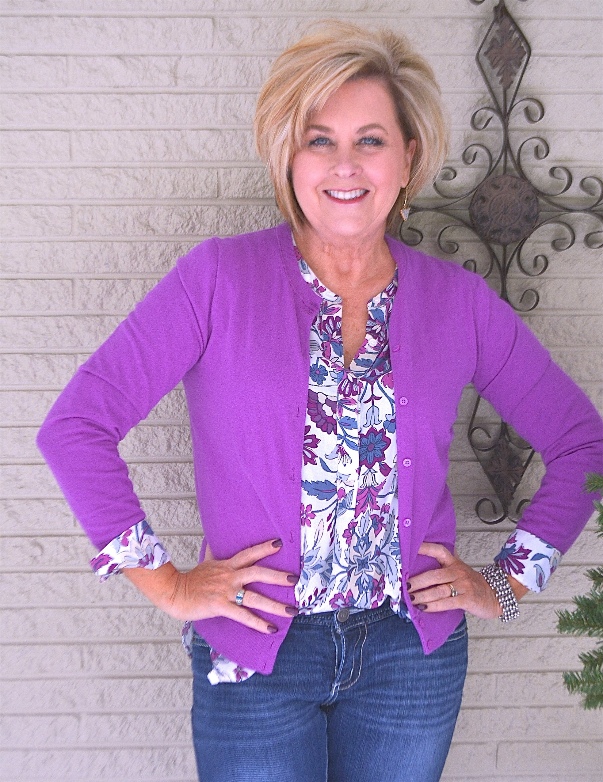 50 IS NOT OLD | HOW TO STYLE A PRINT TOP
