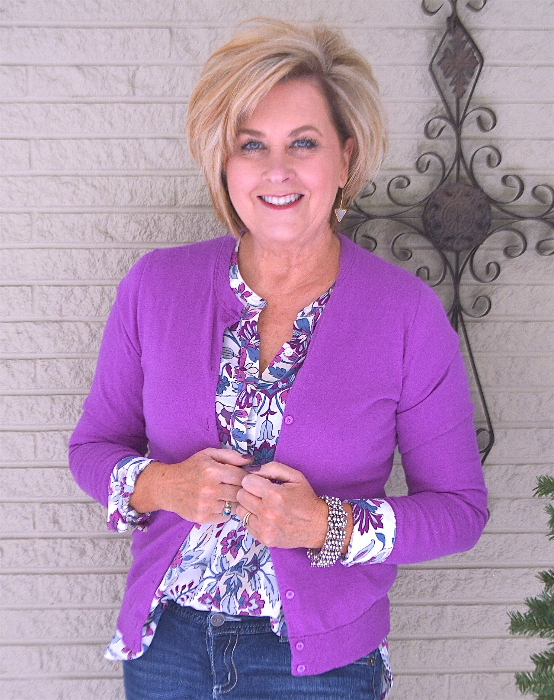 50 IS NOT OLD | HOW TO STYLE A PRINT TOP