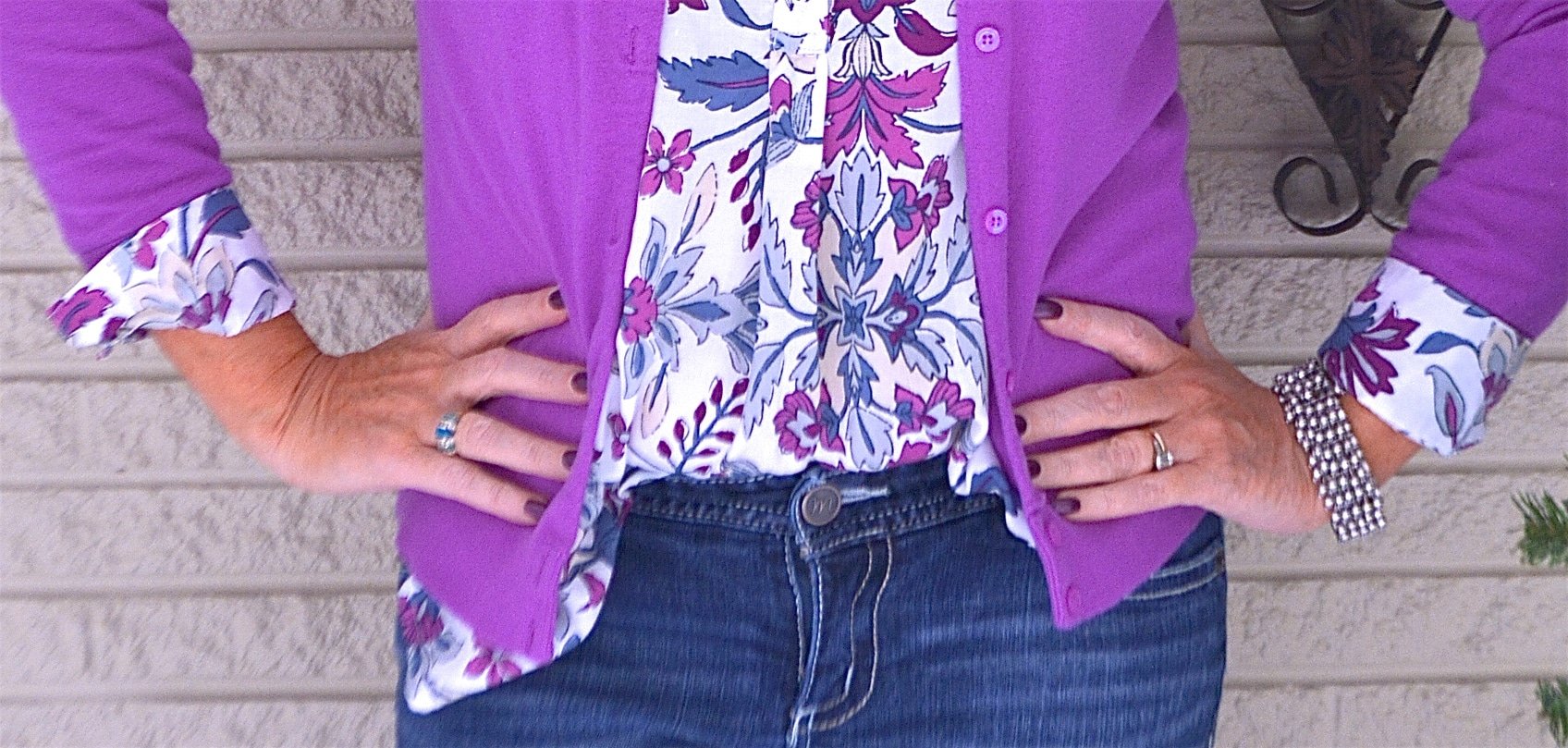 50 IS NOT OLD | HOW TO STYLE A PRINT TOP
