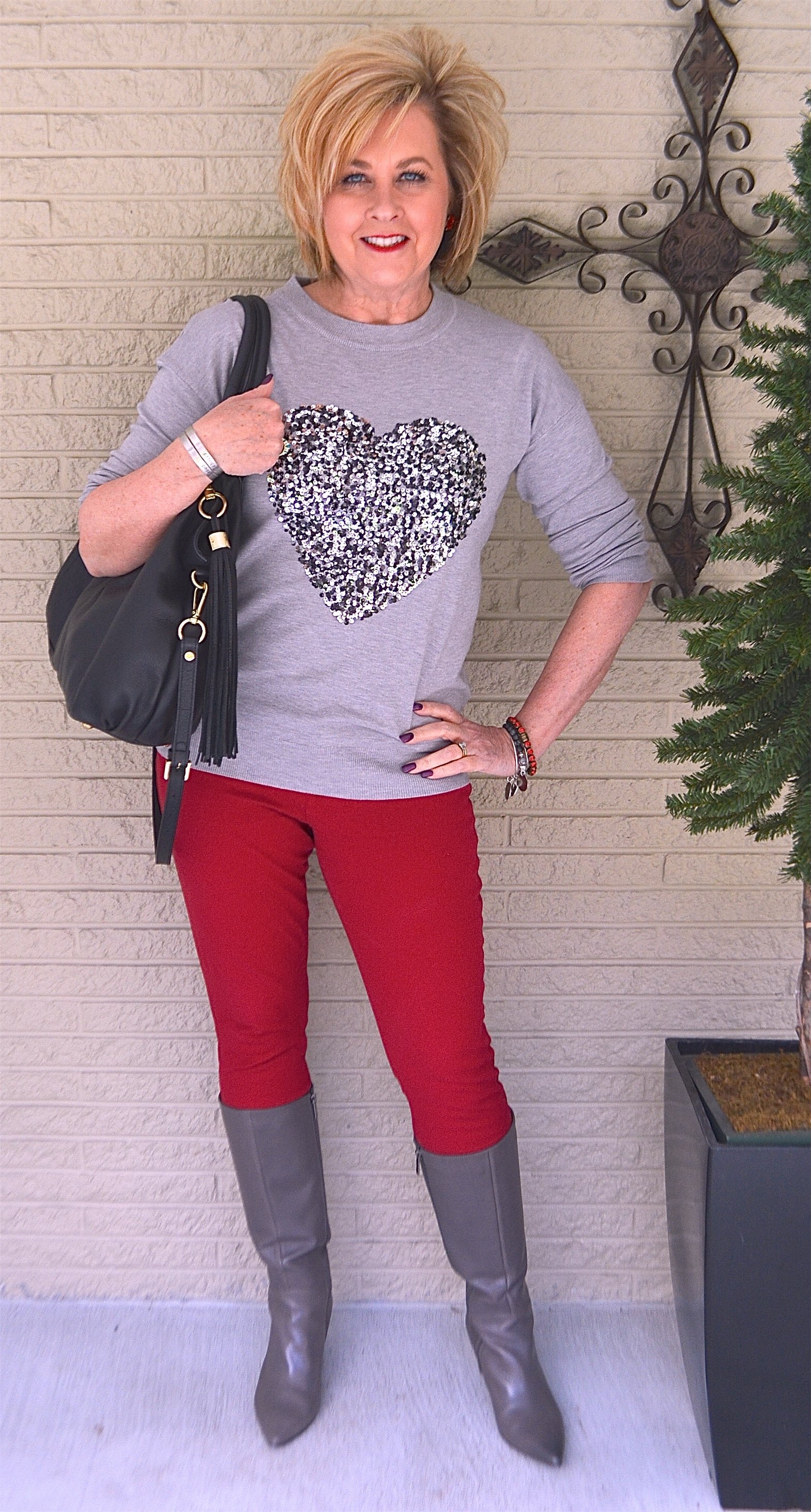 50 IS NOT OLD | SEQUINED HEART