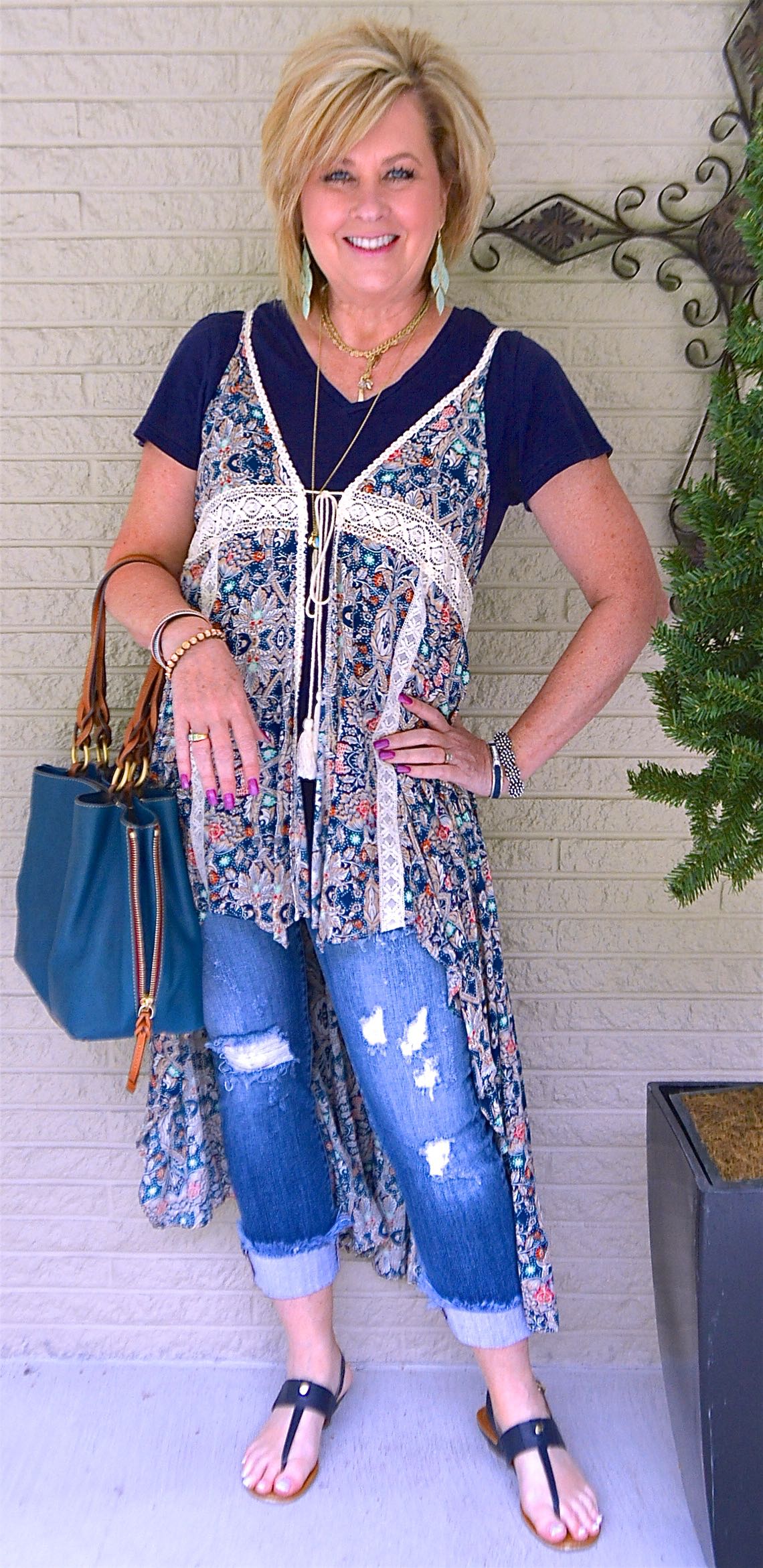 50 IS NOT OLD | THE FRAYED HEM TREND