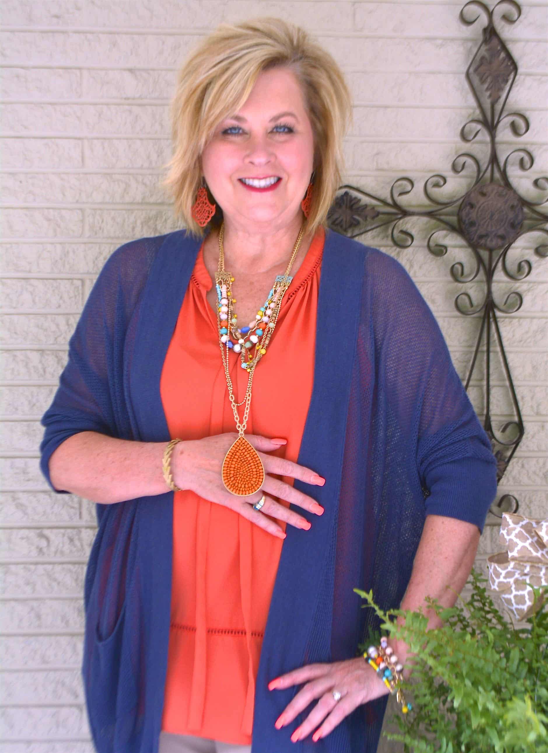 50 IS NOT OLD | WHAT GOES WITH ORANGE