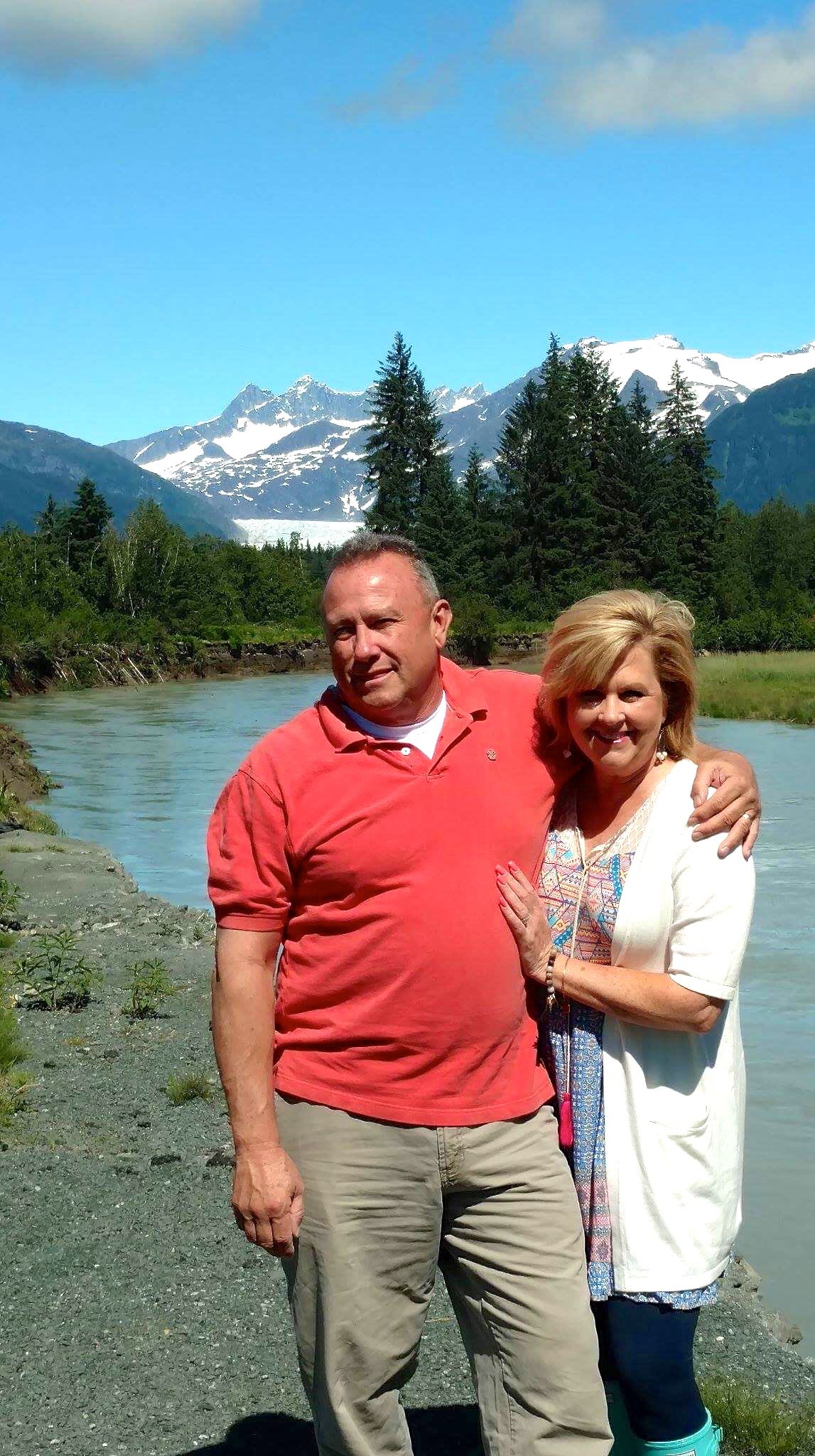 50 IS NOT OLD | STANDING IN A FIELD OF LUPINE