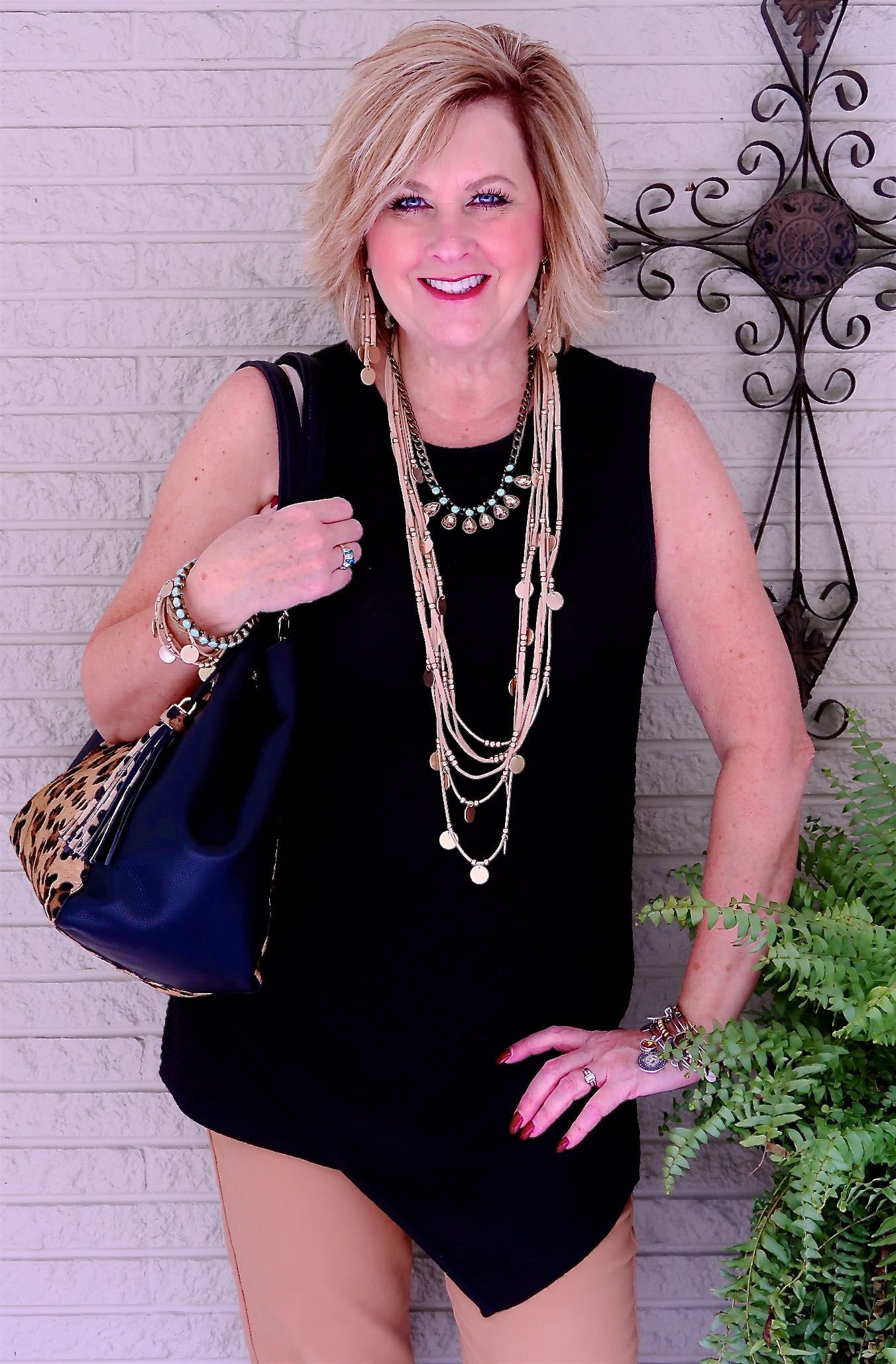 50 IS NOT OLD | HOW TO STYLE BLACK AND BROWN TOGETHER