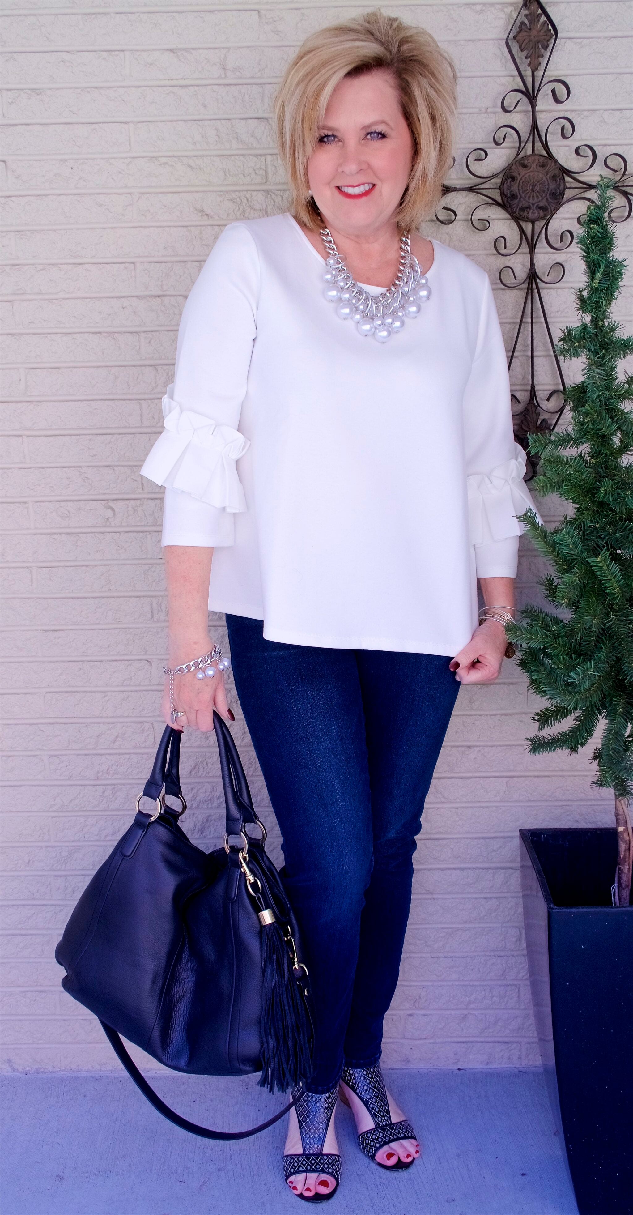 50 IS NOT OLD | BOX PLEAT AND RUFFLES