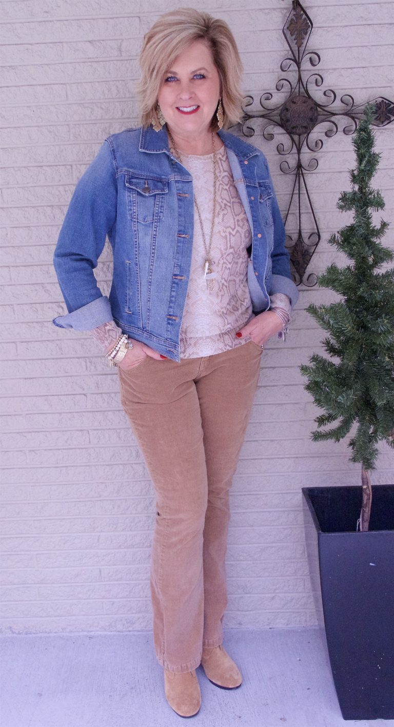 A DENIM JACKET FOR EVERYDAY WEAR - 50 IS NOT OLD