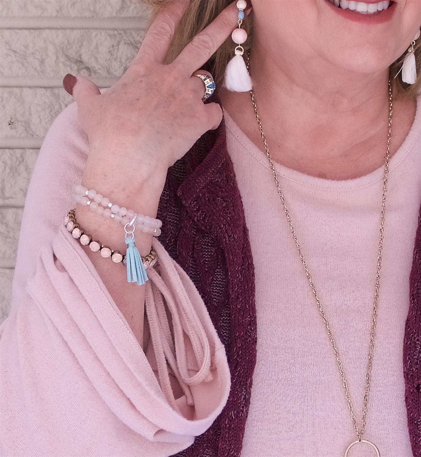 50 IS NOT OLD | MONOCHROMATIC IN SHADES OF PINK | FASHION OVER 40