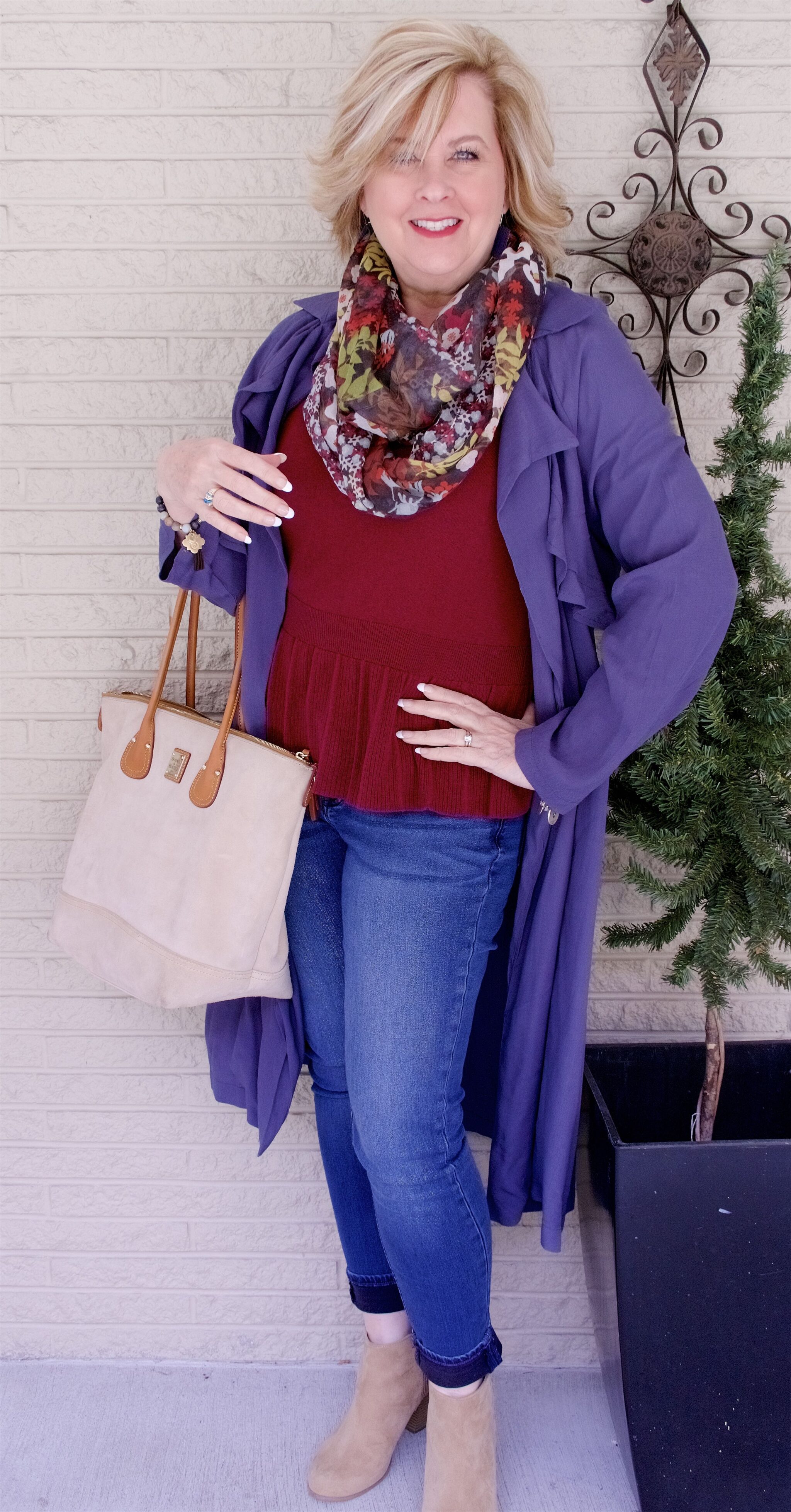 50 IS NOT OLD | AN UPDATE TRENCH COAT | FASHION OVER 40