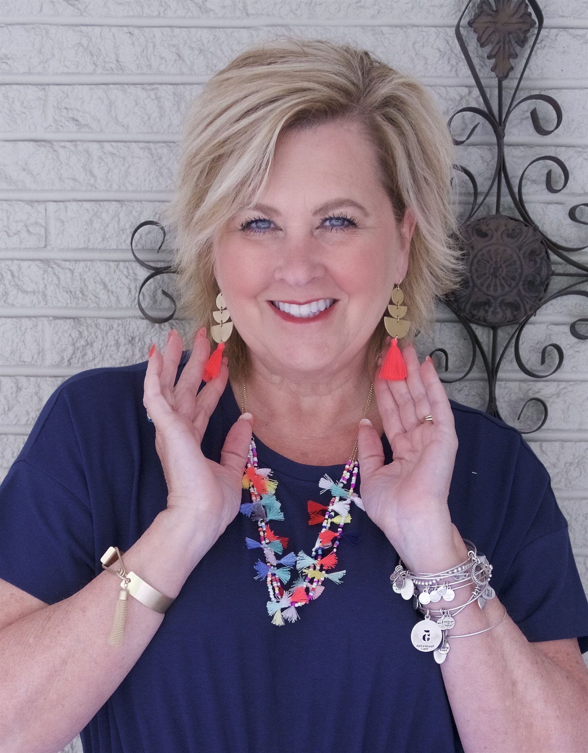 50 IS NOT OLD | BRIGHT AND FESTIVE ACCESSORIES | FASHION OVER 40