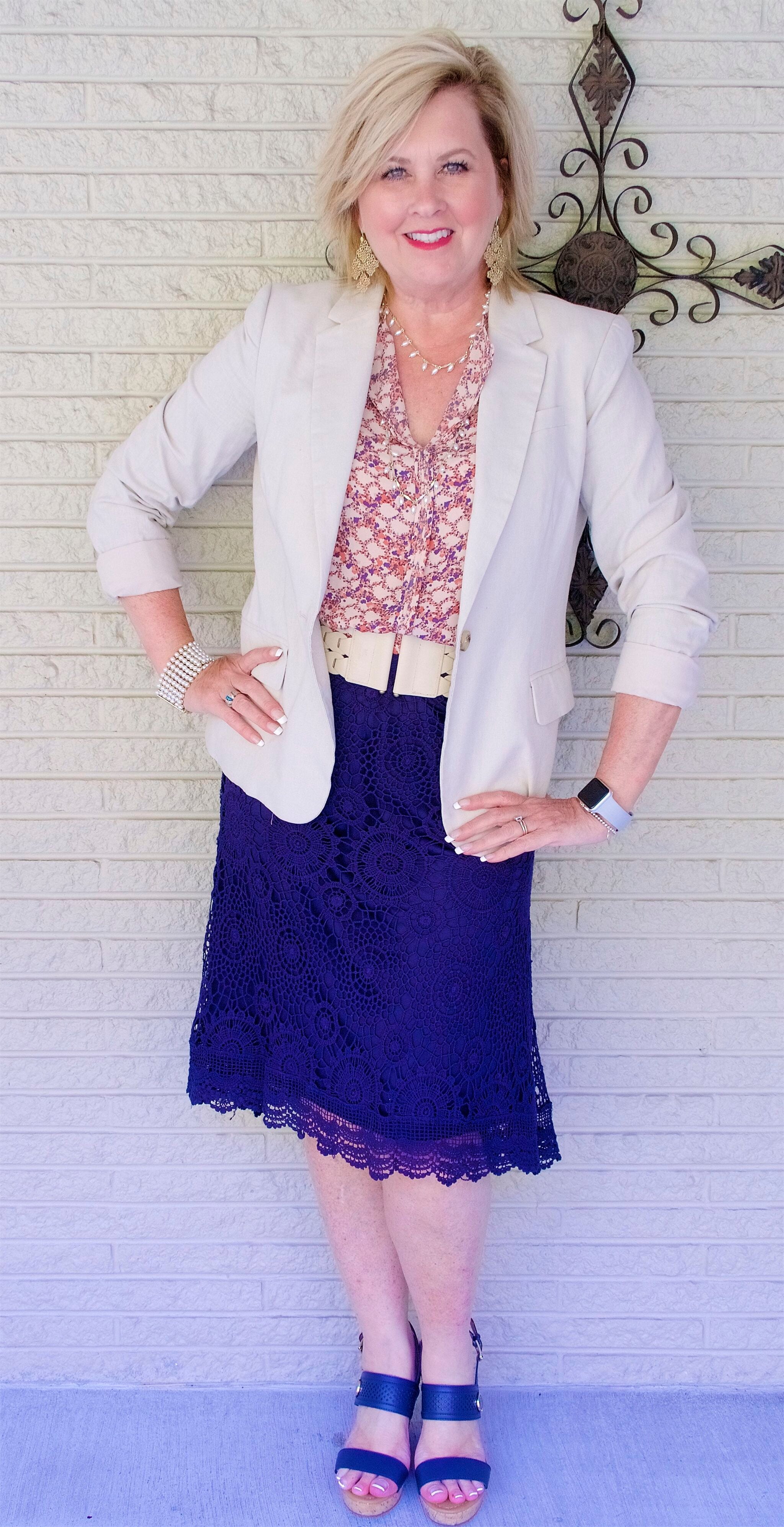 50 IS NOT OLD | SAME BLOUSE AND A DIFFERENT LOOK PART 3 | FASHION OVER 40