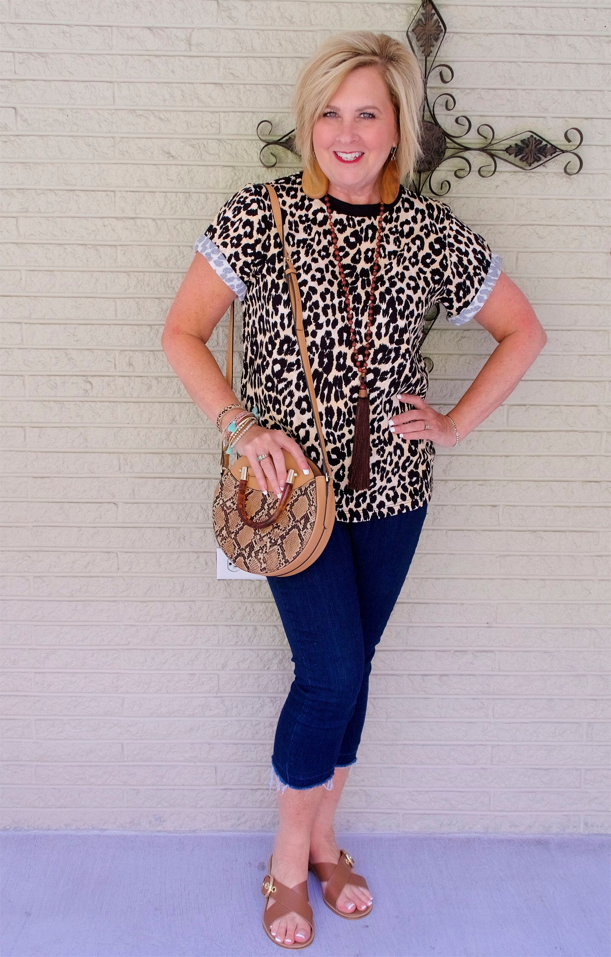 50 IS NOT OLD | LEOPARD AND SNAKE SKIN PRINTS | FASHION OVER 40