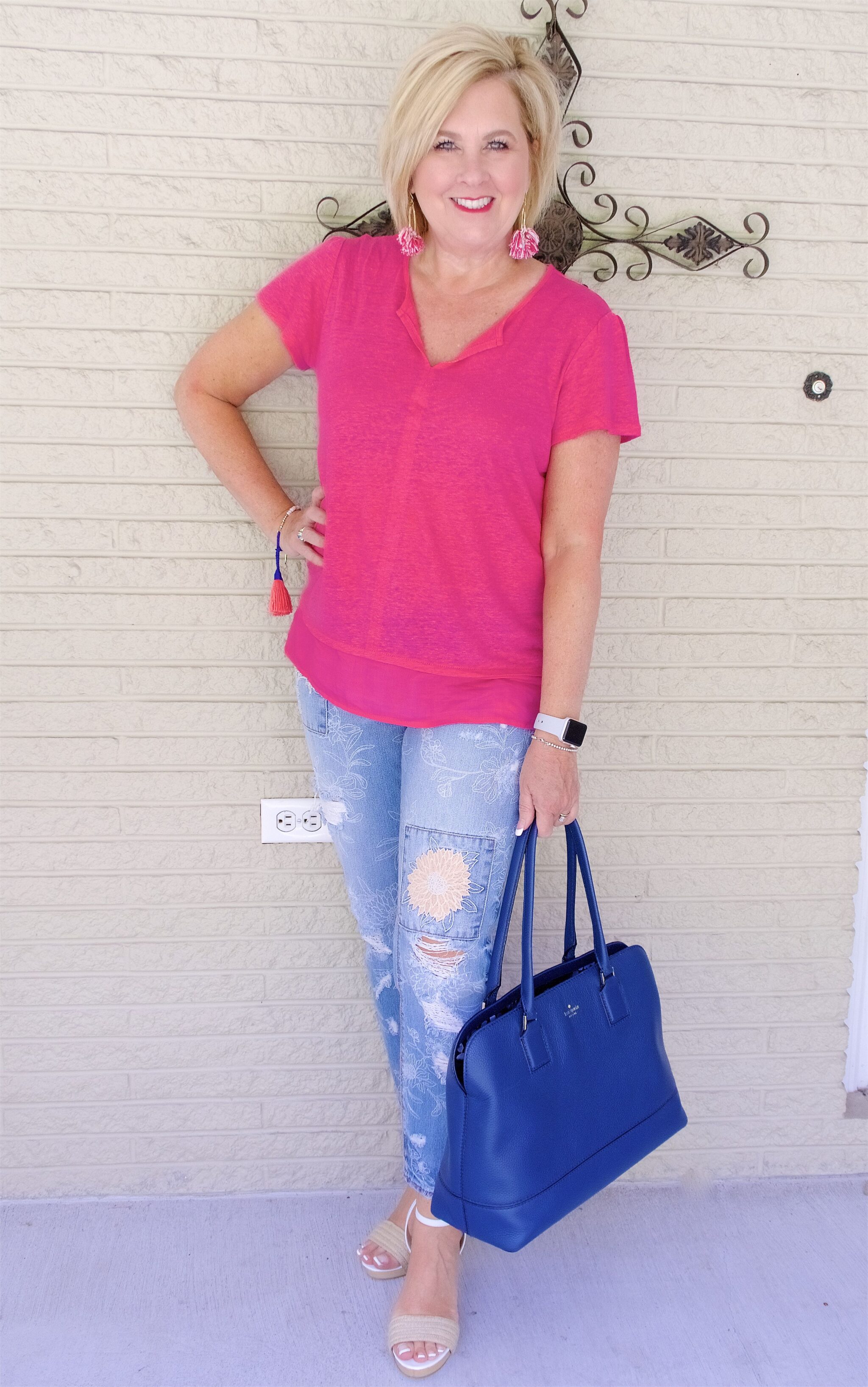 50 IS NOT OLD | WHAT TO WEAR ON LABOR DAY | FASHION OVER 40