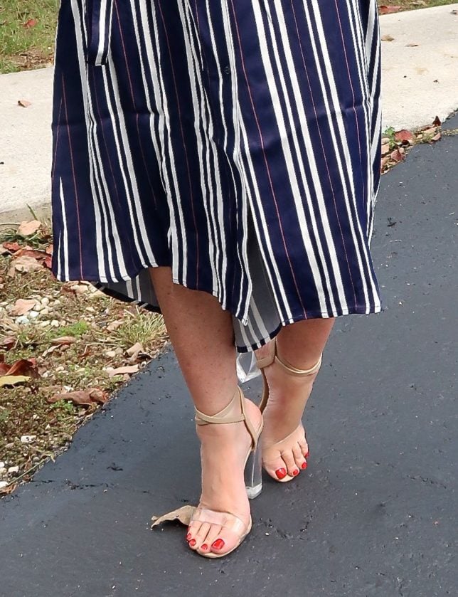50 IS NOT OLD | CLASSIC STRIPED SHIRTDRESS | FASHION OVER 40