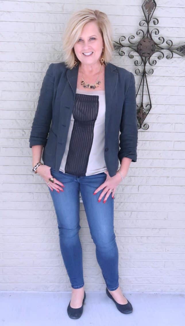 50 IS NOT OLD | A CLASSIC BLAZER AND JEANS | FASHION OVER 40