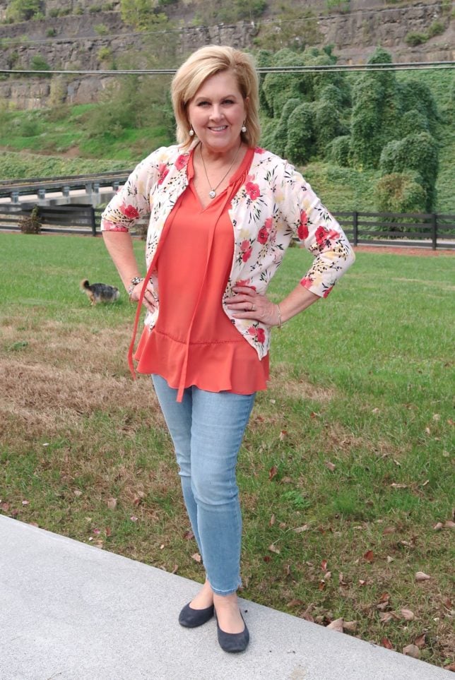 50 IS NOT OLD | WEARING SLEEVELESS TOPS IN THE FALL | FASHION OVER 40