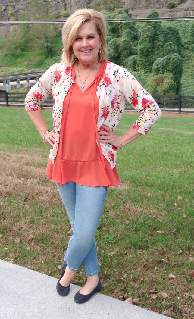 50 IS NOT OLD | WEARING SLEEVELESS TOPS IN THE FALL | FASHION OVER 40