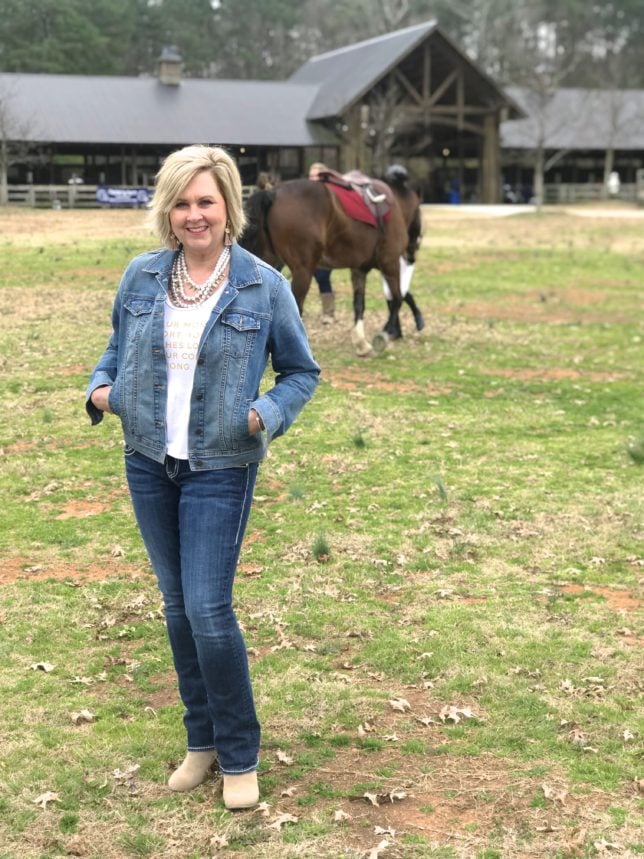 50 IS NOT OLD | DENIM ON DENIM | FASHION OVER 40