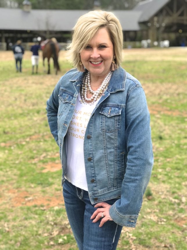 50 IS NOT OLD | DENIM ON DENIM | FASHION OVER 40