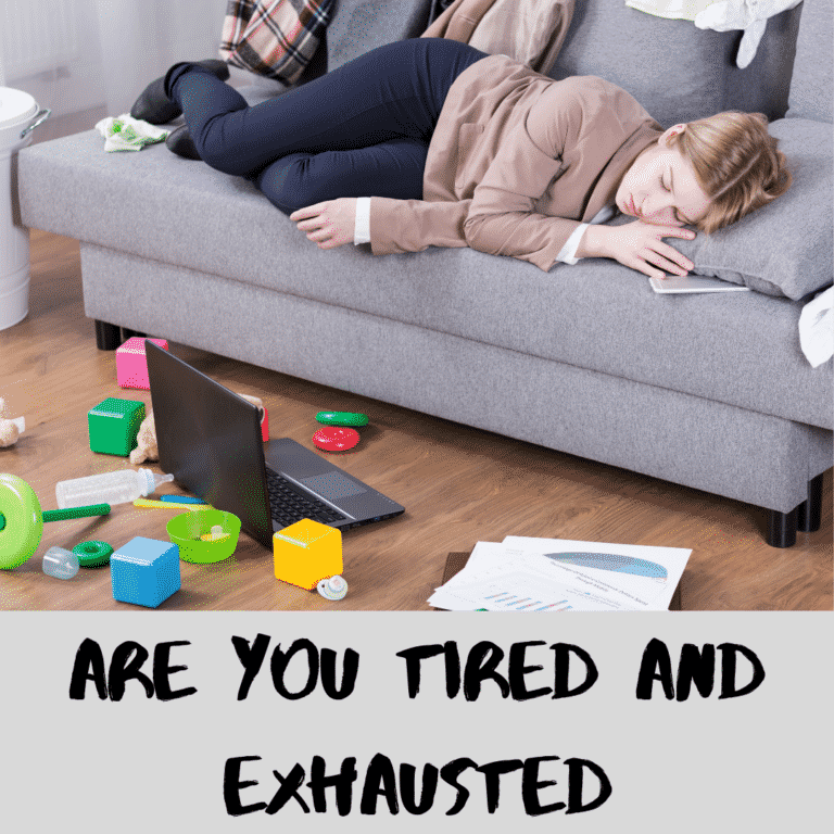 ARE YOU TIRED AND EXHAUSTED