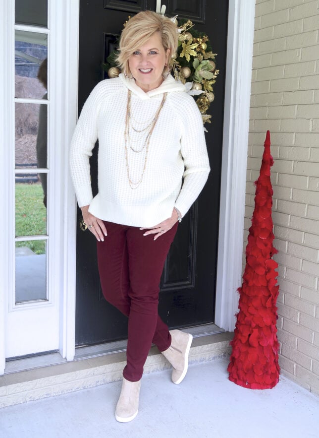 A relaxing outfit by Fashion Blogger 50 Is Not Old