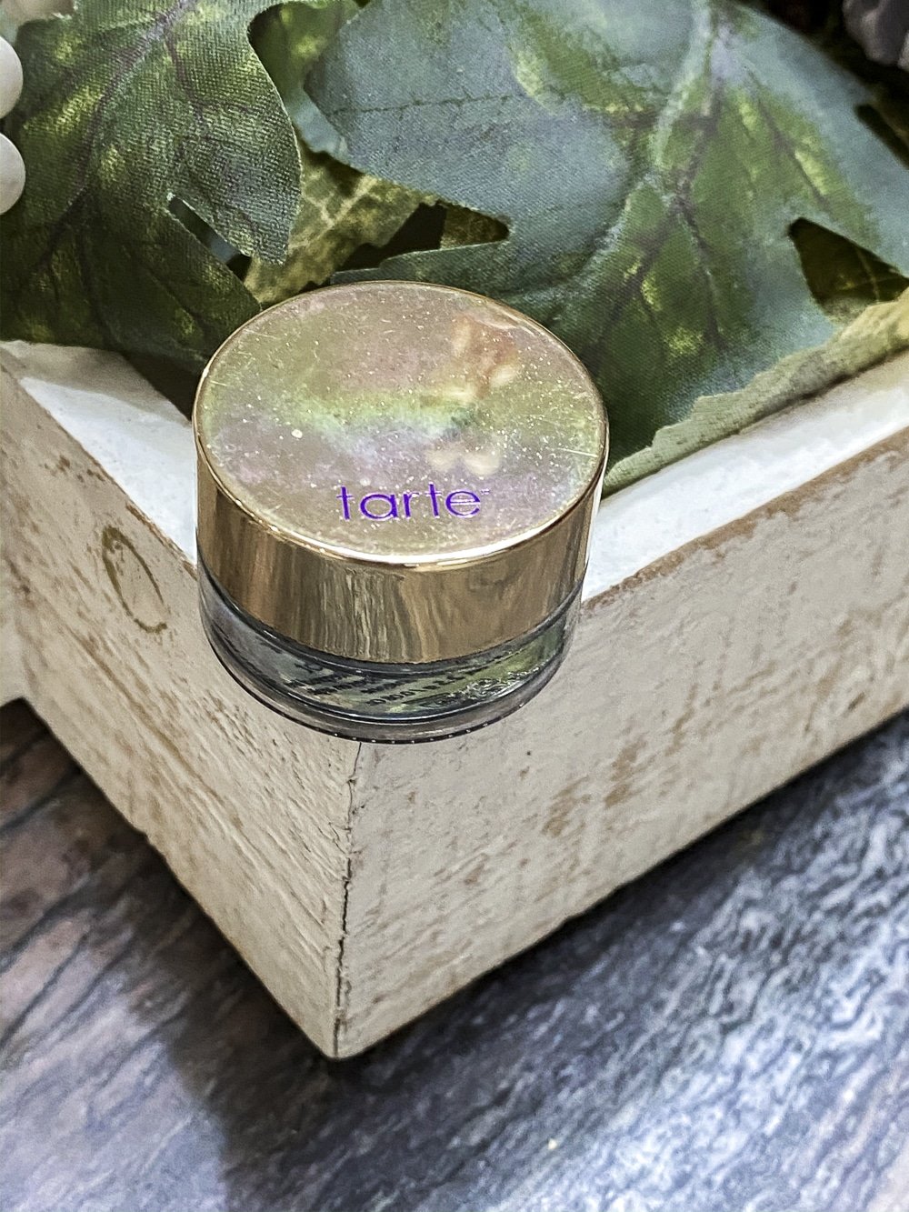 Fashion Blogger 50 Is Not Old is showing, Tarte Eyeliner clay pot
