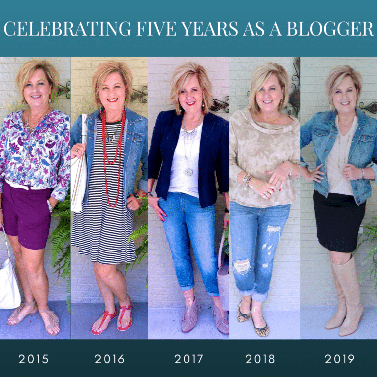TODAY I AM CELEBRATING FIVE YEARS AS A BLOGGER