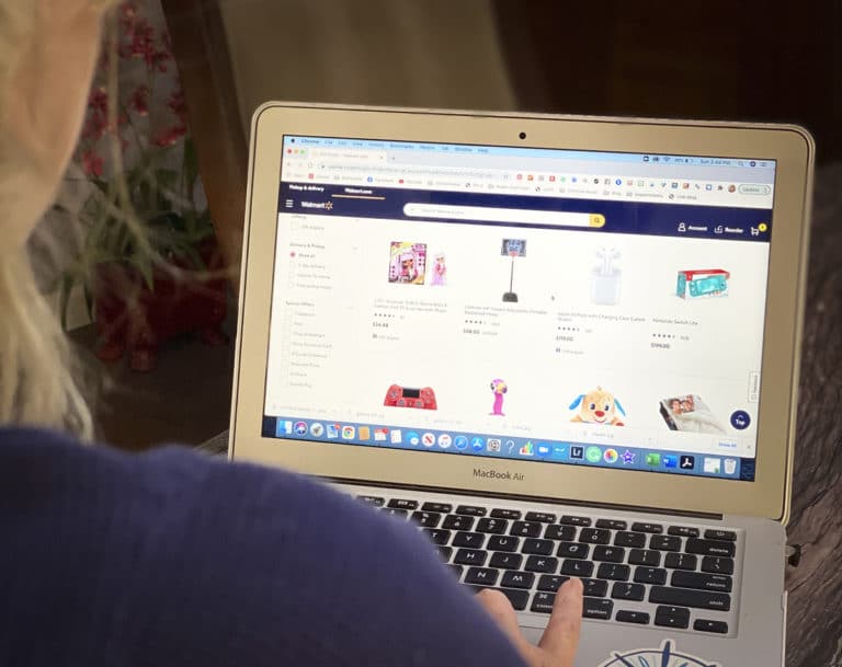 Fashion Blogger 50 Is Not Old is using the gift finder from Walmart for Christmas Gifts