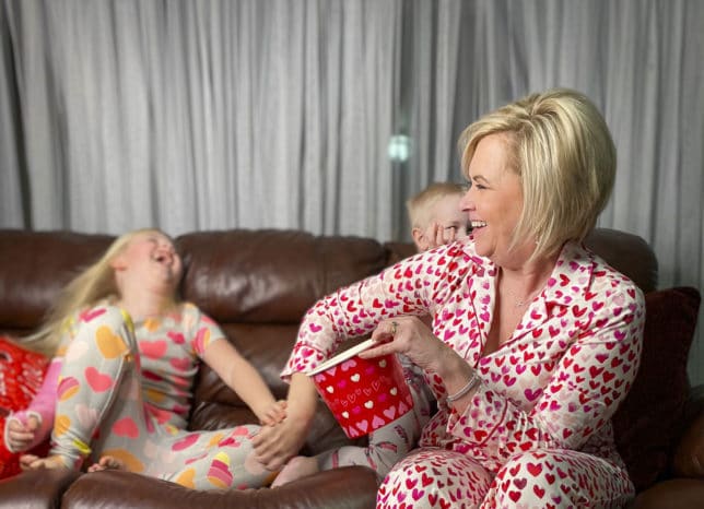 Fashion Blogger 50 Is Not Old is creating memories and laughing with her grandchildren 