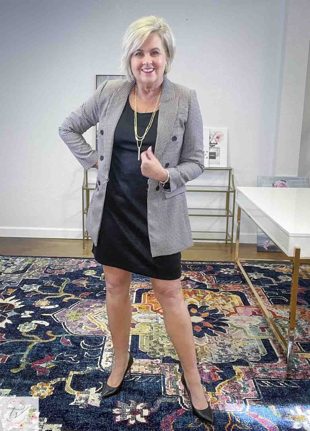 A LITTLE BLACK DRESS WORN FIVE DIFFERENT WAYS - 50 IS NOT OLD - A Fashion  And Beauty Blog For Women Over 50