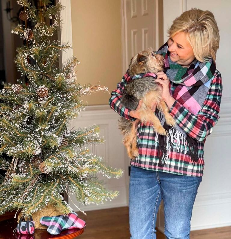 LUCY AND I ARE MAD FOR PLAID