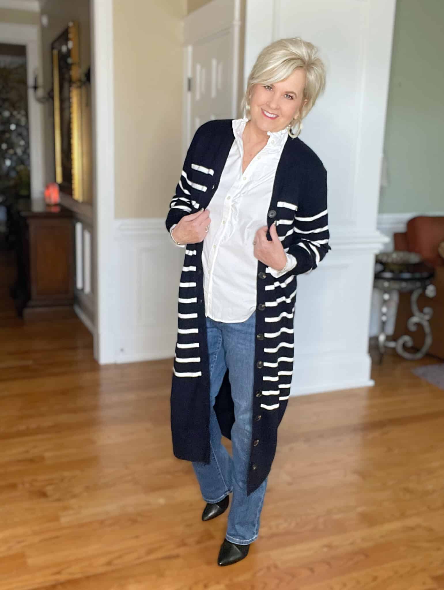 Over cardigan clearance