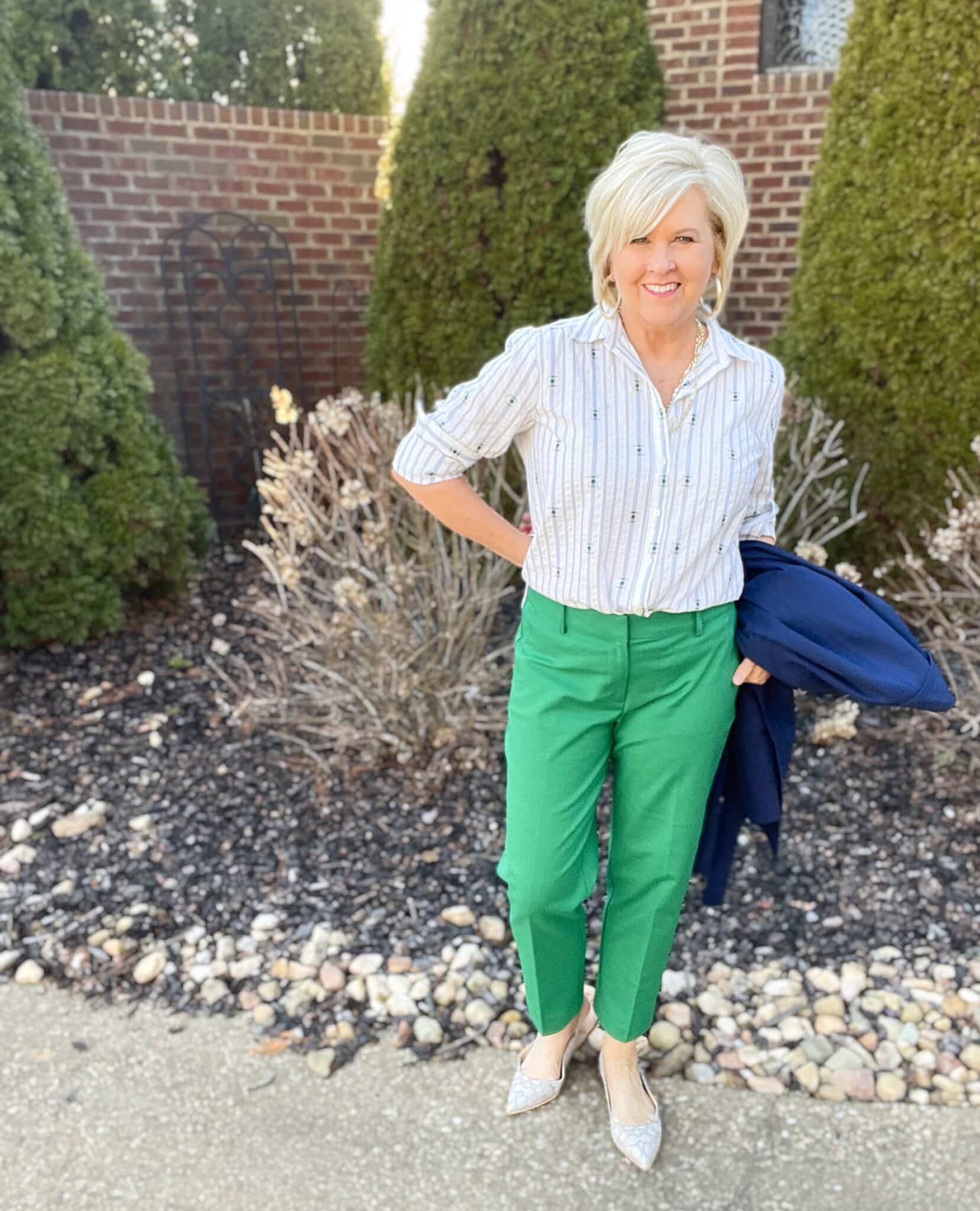 HIT OR MISS - GREEN PANTS - 50 IS NOT OLD - A Fashion And Beauty Blog For  Women Over 50