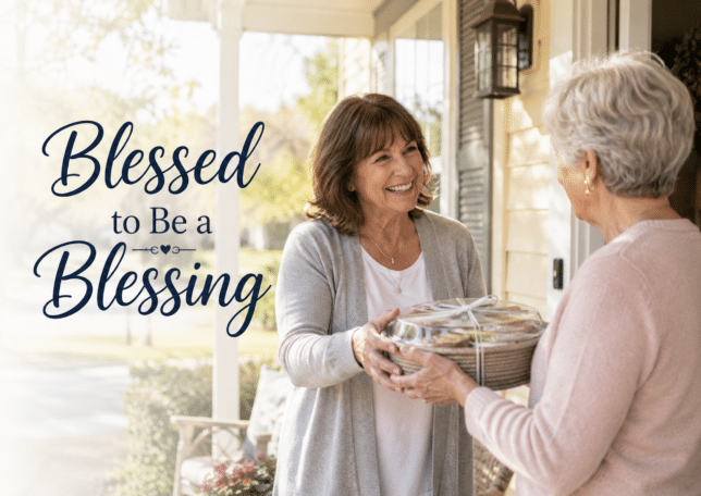 Blessed to be a blessing graphic