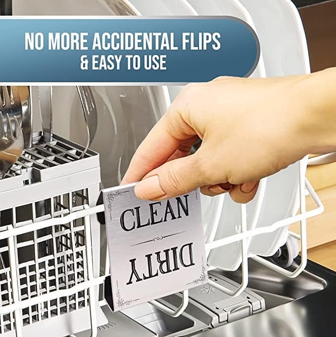 dishwashersigncleandirtysignsstainlesssteelinteriorindicator