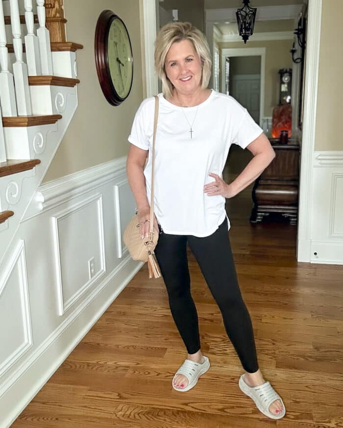 Black Leggings For Senior Girls main image 1