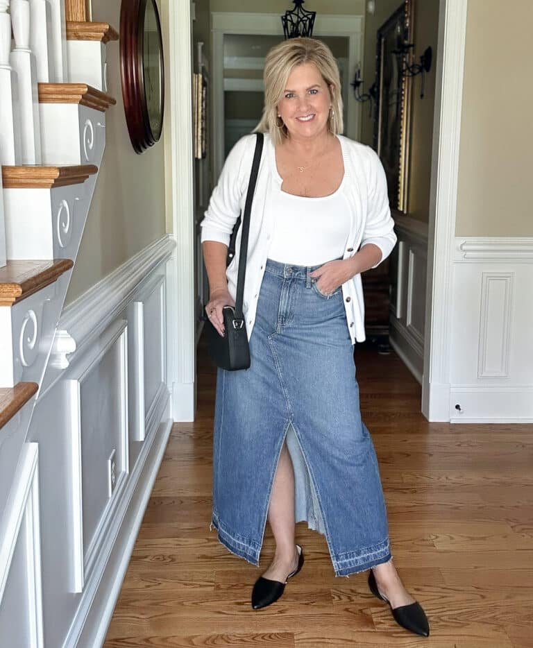 Denim Skirts for Women Over 50 How to Style