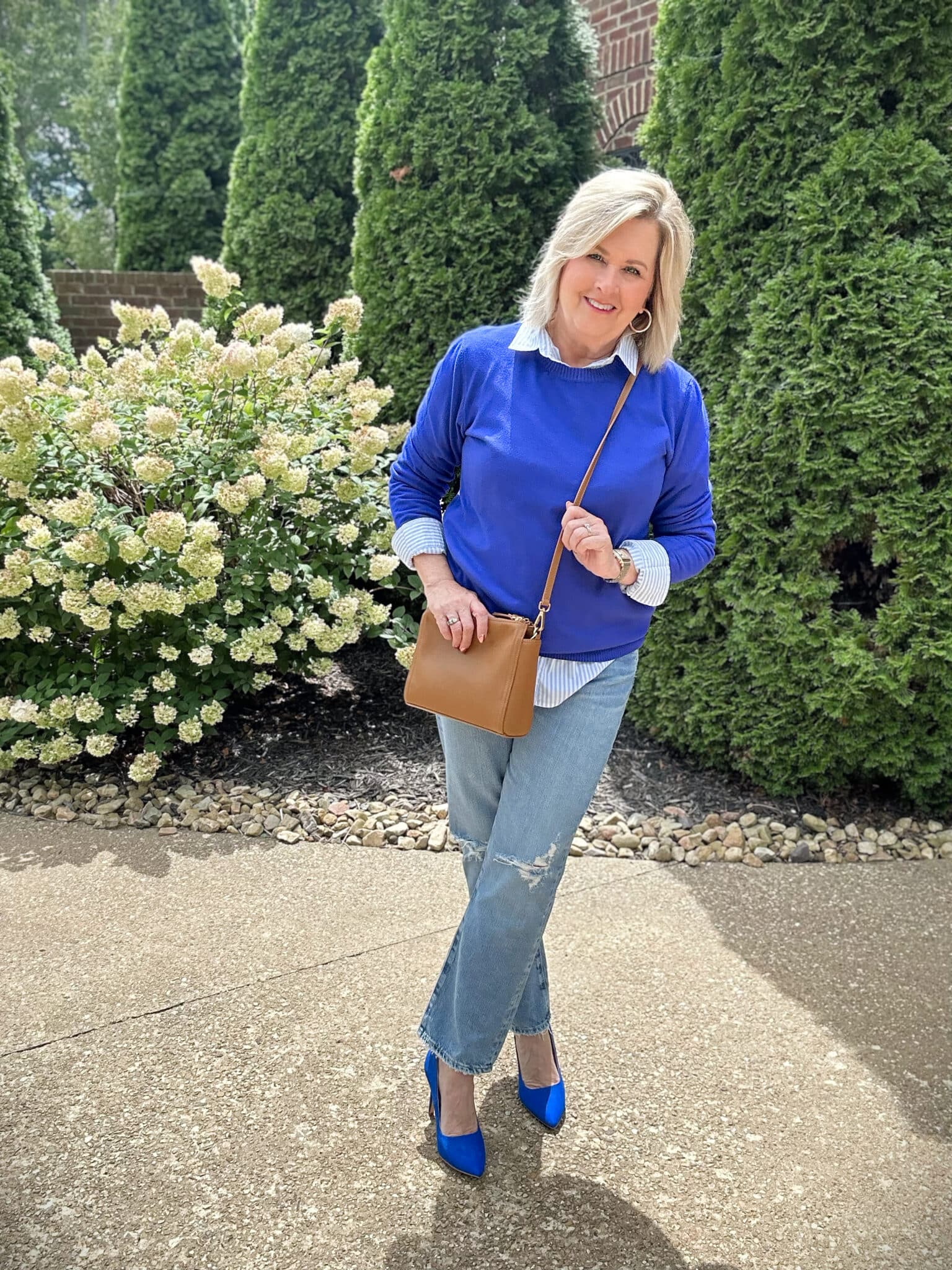 Classic Style with a Pop of Cobalt