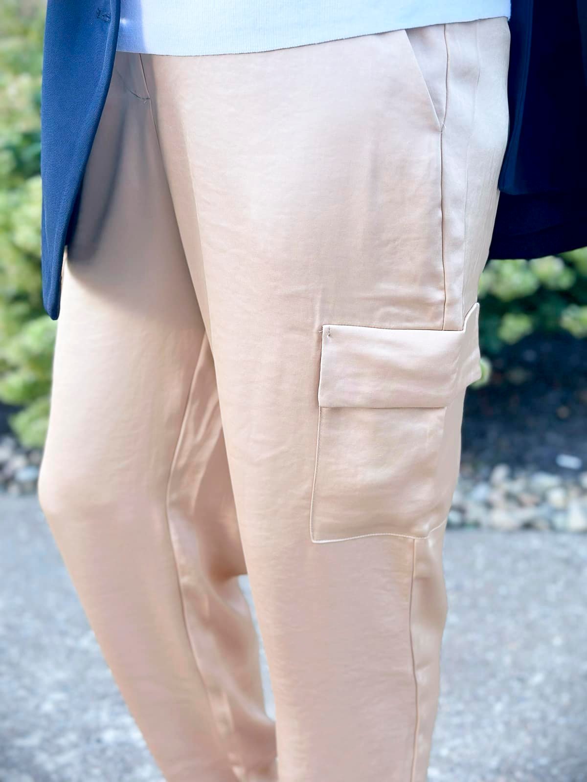Over 50 Fashion Blogger, Tania Stephens is wearing the latest fall trends from Walmart - Cargo Pants11