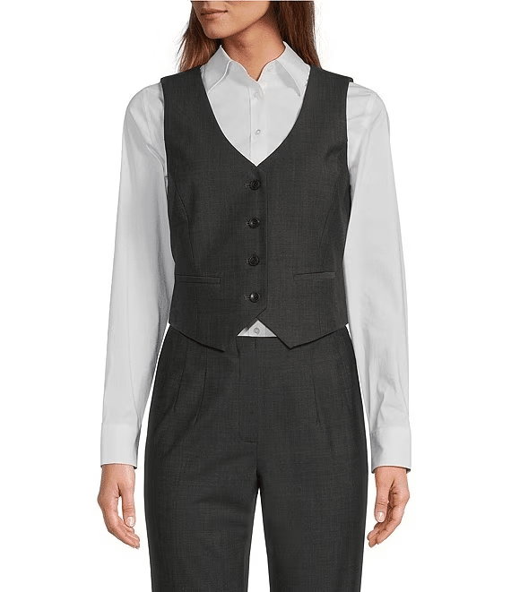 The Best Stylish Vests to Wear This Fall Fashion Blogger 50 is not old Dillard's