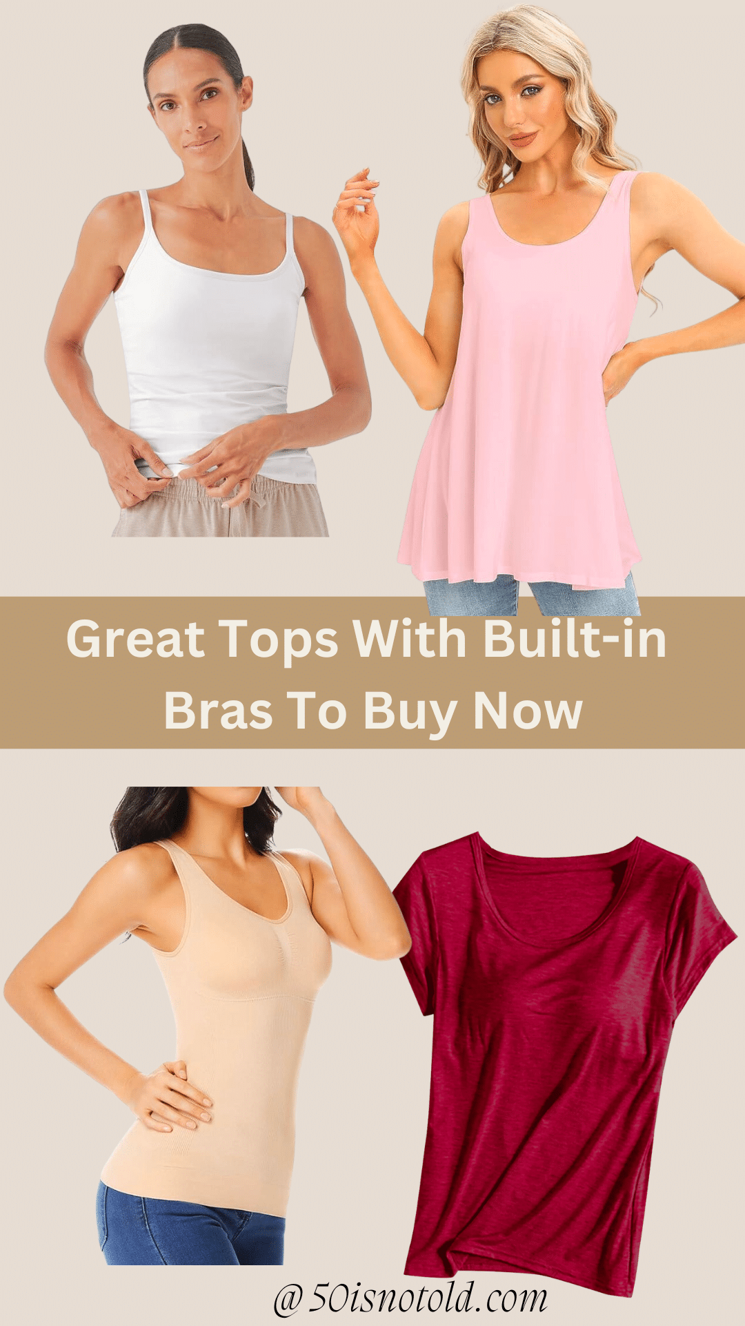 Great Tops With Builtin Bras To Buy Now