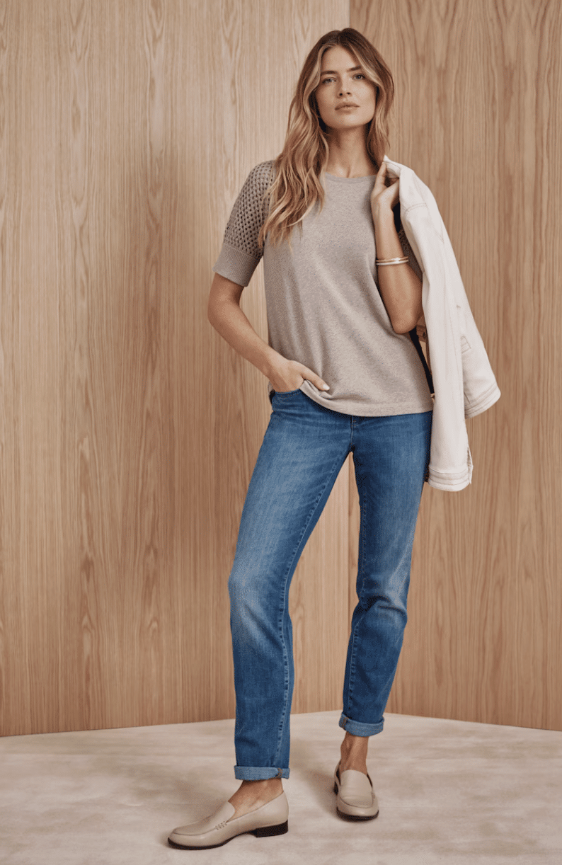 Authentic Fit Straight-Leg Jeans