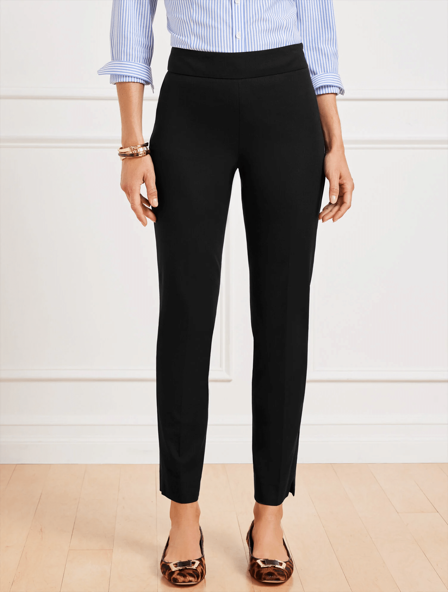Talbots Chatham Cotton Bi-Stretch Slim Ankle Pants