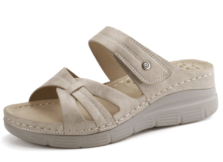 The Most Comfortable Walking Sandals To Buy Now tania stephens 50 is not old fashion blogger orthopedic