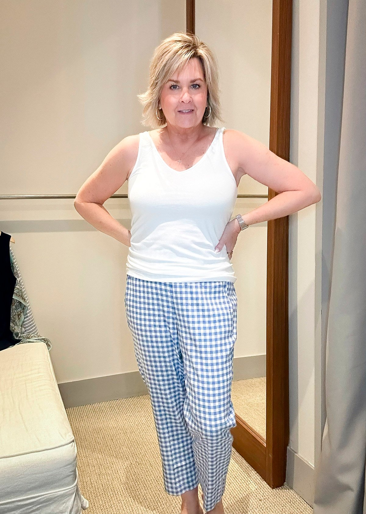 50 Is Not Old's Latest J.Jill Summer Try On Haul -12