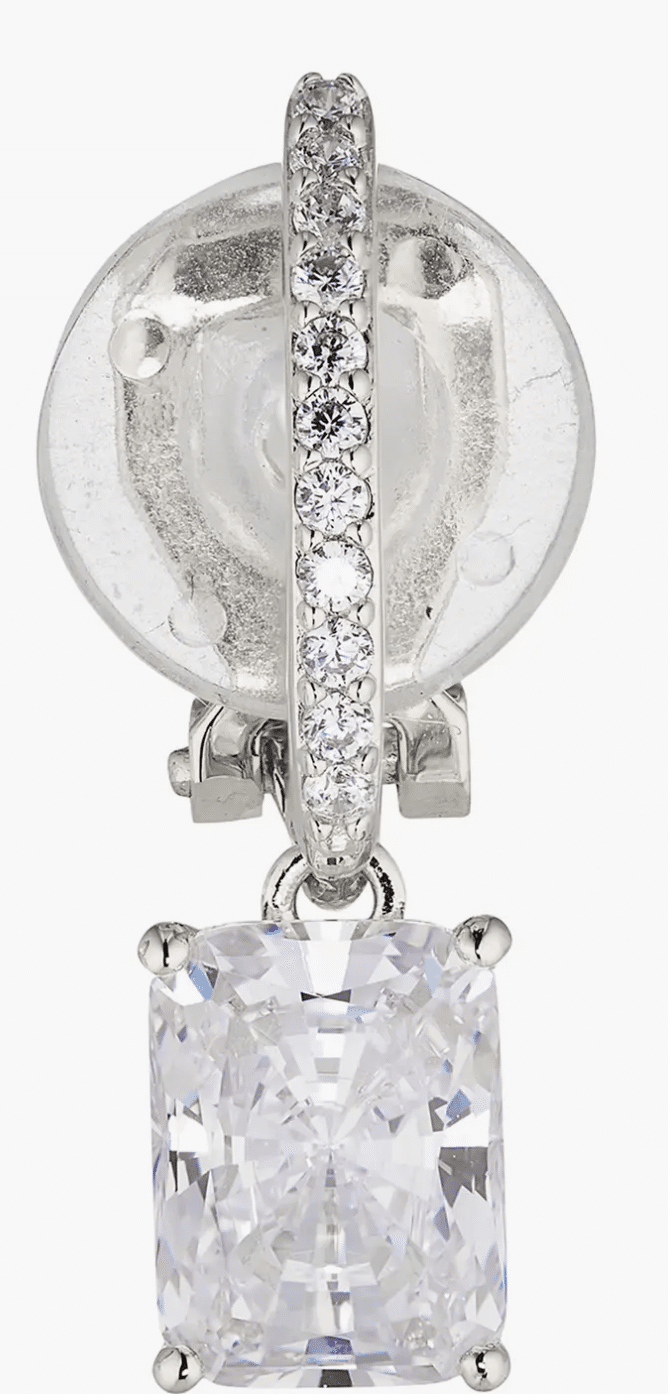 Beautiful Clip-On Earrings You're Sure To Love tania stephens 50 is not old fashion blogger pave and cubic zirconia