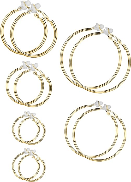 Beautiful Clip-On Earrings You're Sure To Love tania stephens 50 is not old fashion blogger hoop