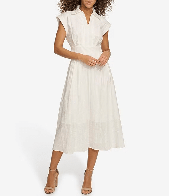 Gorgeous A-Line Dresses You're Sure To Love -Tania Stephens 50 Is not old fashion blogge white